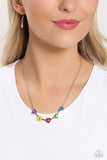 Paparazzi ECLECTIC Heart - Necklace Multi Fashion Fix Exclusive Box 79