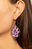 Paparazzi Glacial Glades - Earrings Purple Box 142