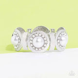 Paparazzi Summer Serenade - Bracelet White LOP Exclusive Box 23