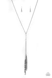 Paparazzi Timeless Tassels -  Necklace White Box 77