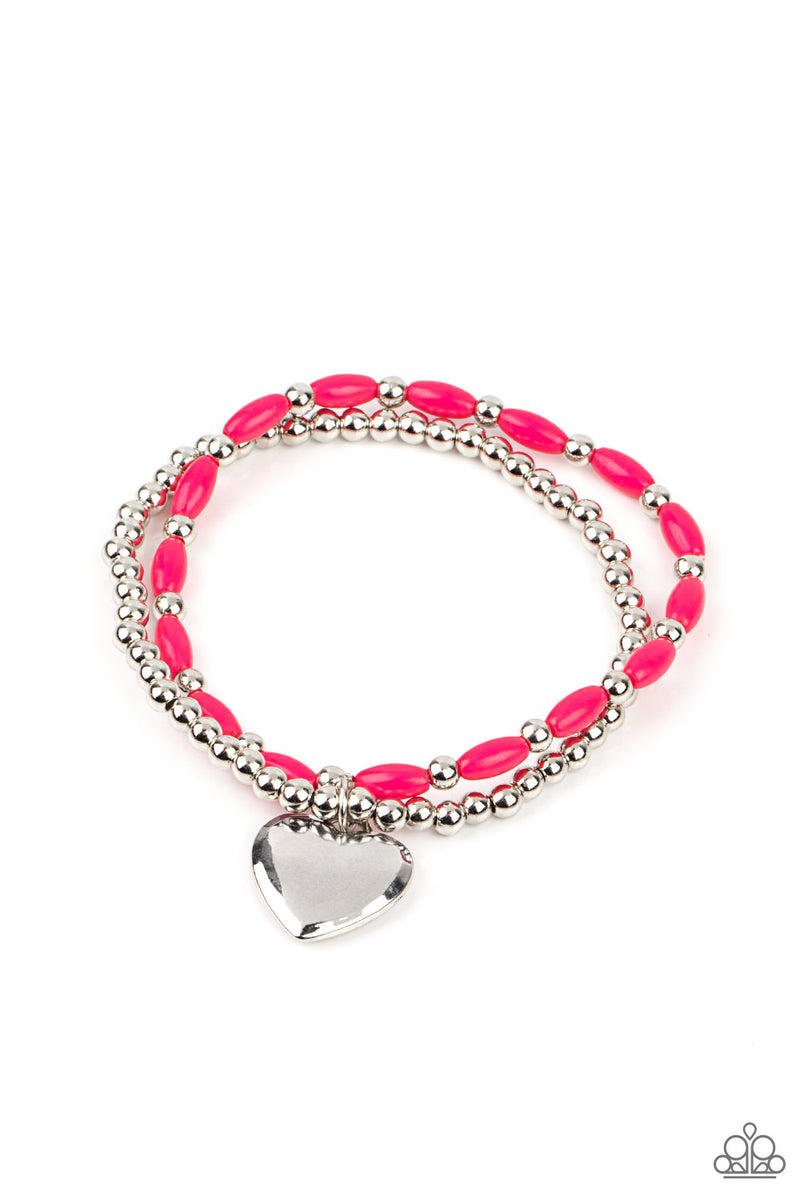 Paparazzi Candy Gram Bracelet Pink Box 89 Cynthia’s Dazzling 5 Bling