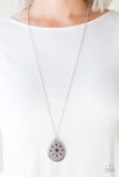 Paparazzi I Am Queen - Necklace Purple Box 91