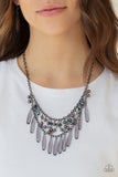 Paparazzi Uptown Urban - Necklace Multi LOP Box 47