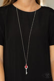Paparazzi Unlock Every Door - Necklace Red Box 47