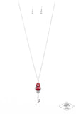 Paparazzi Unlock Every Door - Necklace Red Box 47