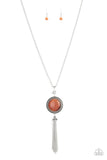 Paparazzi Serene Serendipity - Necklace Orange Box 91