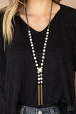 Paparazzi Vintage Diva - Necklace Brass Box 61