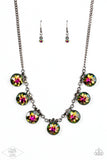 Paparazzi GLOW-Getter Glamour - Necklace Multi Oil Spill Box 27