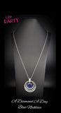 Paparazzi A Diamond A Day - LOP Necklace Blue Box 39