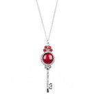 Paparazzi Unlock Every Door - Necklace Red Box 47
