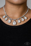Paparazzi Love At FIERCE Sight - Necklace White Box 38