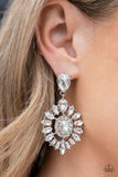 Paparazzi My Good LUXE Charm - Earrings White LOP Exclusive Box 100