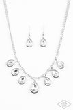 Paparazzi Love At FIERCE Sight - Necklace White Box 38