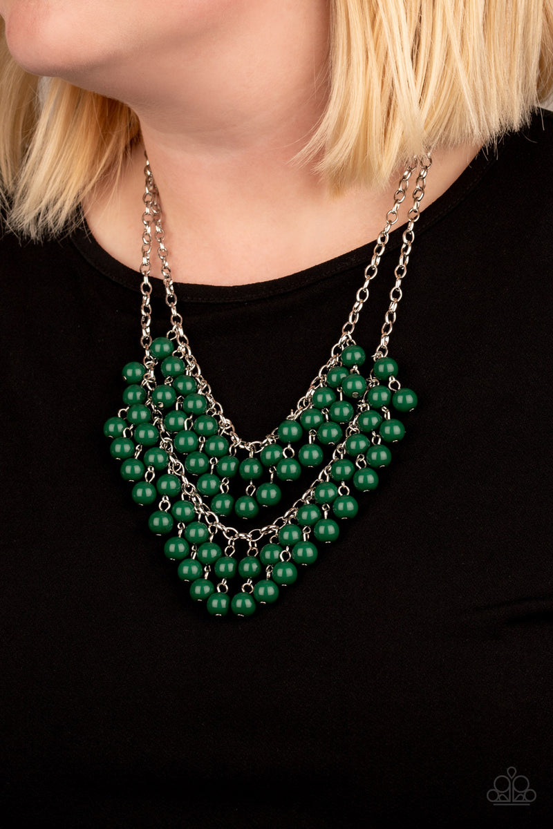 Paparazzi Bubbly Boardwalk Necklace Green Box 62 – Cynthia's