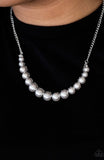 Paparazzi The FASHION Show Must Go On! - Necklace Silver Box 12