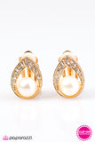 Paparazzi Top CLASSIC - Clip-on Earrings Gold Box 79