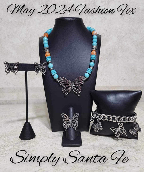 Paparazzi - Simply Santa Fe - Complete Trend Blend / Fashion Fix - May 2024