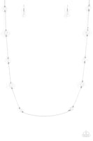 Paparazzi Champagne On The Rocks - Necklace White Box 27