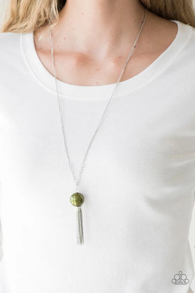 Paparazzi Belle of the BALLROOM - Necklace Green Box 7