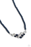 Paparazzi Pampered Pearls - Necklace Blue Exclusive Box 140