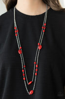 Paparazzi Day Trip Delights - Necklace Red Box 140