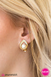 Paparazzi Top CLASSIC - Clip-on Earrings Gold Box 79