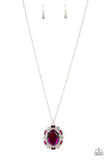 Paparazzi Noble Reflection - Necklace Pink Exclusive Box 140