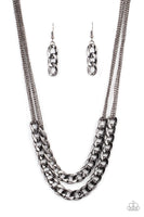 Paparazzi Urban Culture - Necklace Black Box 7