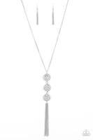 Paparazzi Triple Shimmer - Necklace White Box 7