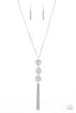 Paparazzi Triple Shimmer - Necklace White Box 7