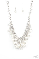 Paparazzi Powerhouse Pose - Necklace White Box 11