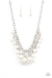 Paparazzi Powerhouse Pose - Necklace White Box 11