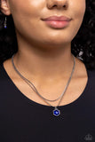 Paparazzi Call of the Style - Necklace Blue - Fashion Fix Exclusive Box 31