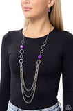 Paparazzi Margarita Masquerade - Purple Necklace Box 31