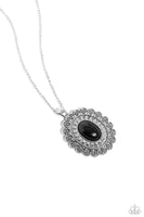 Paparazzi Mesa Medallion - Necklace Black Box 140