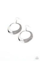 Paparazzi Experimental Elegance - Silver Earrings Box 122