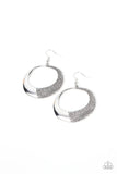 Paparazzi Experimental Elegance - Silver Earrings Box 122