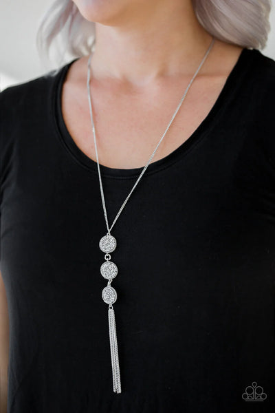 Paparazzi Triple Shimmer - Necklace White Box 7