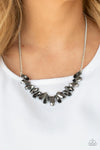 Paparazzi Galaxy Game-Changer Necklace Silver Box 27