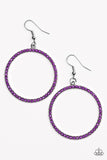 Paparazzi Spring Party - Earrings Purple Box 79
