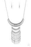 Paparazzi Eastern Empress - Necklace Silver Box 7