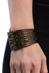 Paparazzi Mechanical Motif - Bracelet Brass Box 31