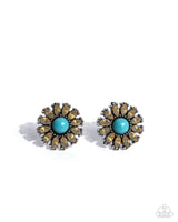 Paparazzi Santa Fe Showcase - Post Earrings Yellow - Fashion Fix Exclusive Box 5