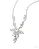 Paparazzi Cinematic Chic - Necklace White - Fashion Fix Exclusive Box 5
