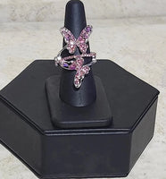 Paparazzi Fluttering Flamenco - Ring Pink - Fashion Fix Exclusive Box 5