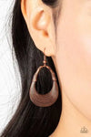 Paparazzi Terra Timber - Copper Earrings Box 122