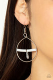 Paparazzi Free Bird Freedom - White Earrings Box 122