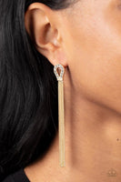 Paparazzi Dallas Debutante - Earrings Gold Box 122