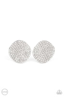 Paparazzi Lunch at the Louvre - Clip-on  Earrings White Box 122