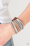 Paparazzi Rock Star Attitude - Bracelet Brown Box 122